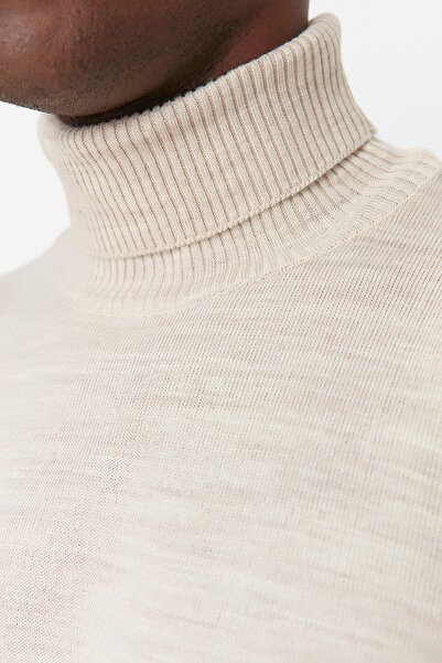 Trendyol Collection Pullover - Ecru - Slim