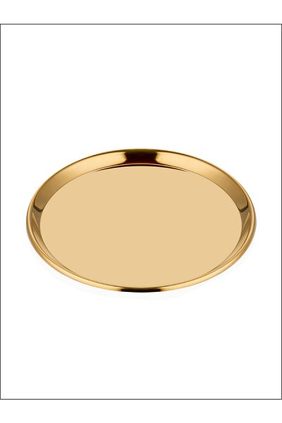 Narin Mini Presentation Tray - Gold Titanium - 23.5 Cm