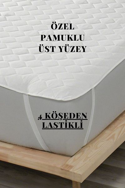 ELY PARKER Liquid Proof Mattress Mattress Protector Quilted and Corner Elastic Cotton (All Sizes)