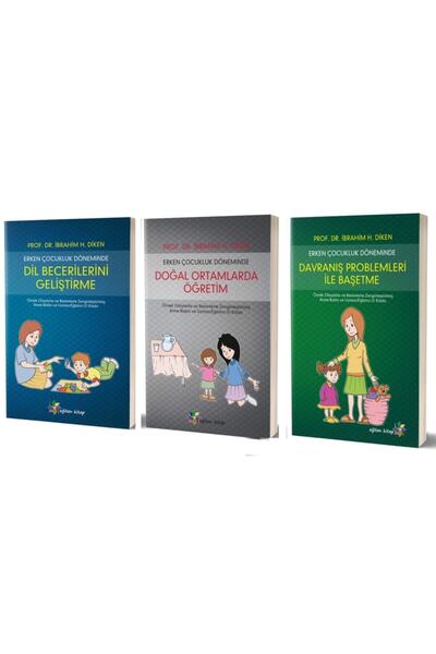 Eğiten Kitap Erken Çocukluk Dönemi Seti 3 Kitap Takım - Ibrahim H.diken