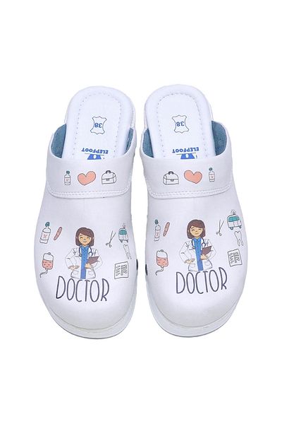 ELEPFOOT Doctor Women's Pattern Air Sole Slippers