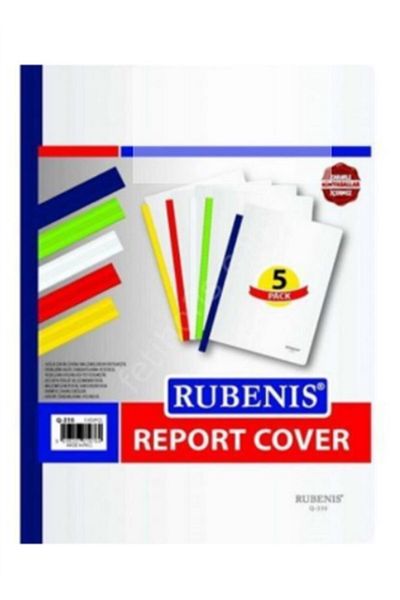 Rubenis Compression File Back Clip 5 Pack Q-310