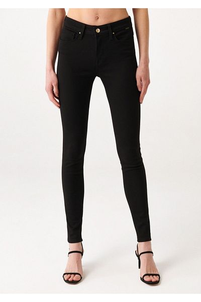 Trn JNS Super Skinny Jeans Παντελόνι No Fade Μαύρο Τζιν (συσσωρευτής)