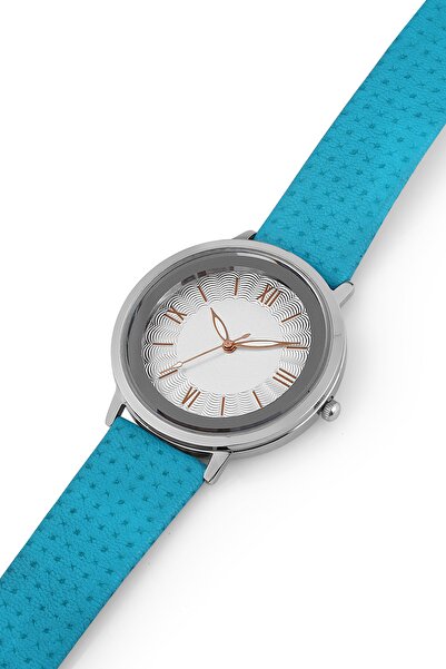 Twelve ساعة يد نسائية بحزام جلدي