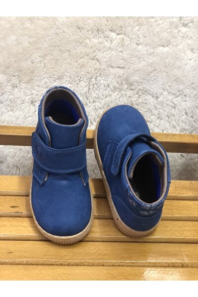 Mini Angel Bebek Çocuk Gerçek Deri Ortopedik Kısa Cırtlı Bot