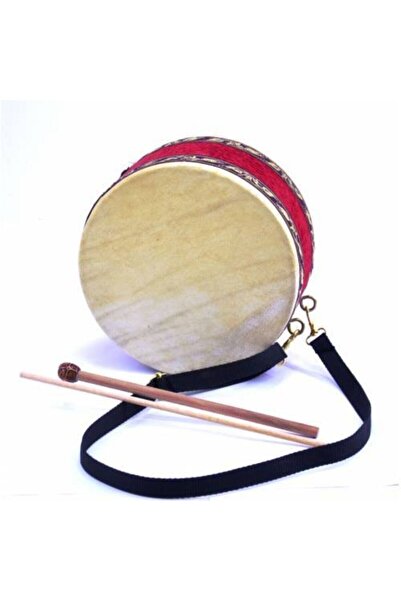 Genel Markalar Çocuk Davulu El Yapımı 17cm +2 Tokmak