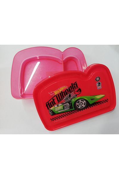Cem Red Patterned Feeding Bowl
