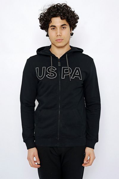 U.S. Polo Assn. Base. Polo Assn. Men's Garensk022 Vr046 Hooded Sweat T-shirt