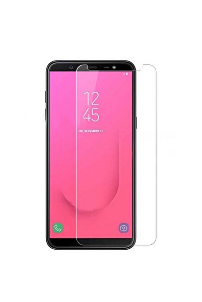 EGECEN واقي شاشة زجاجي مقاوم للكسر لهاتف سامسونج جالاكسي J8 2018 - (5775) - F...