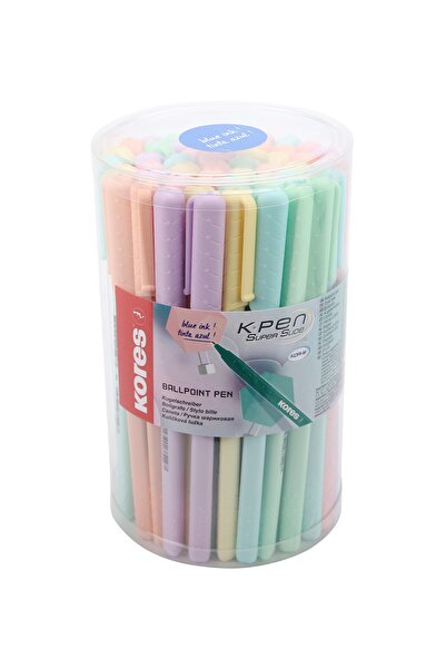 Genel Markalar Tükenmez Kalem Çok Renkli 37086 (50 Li Paket)