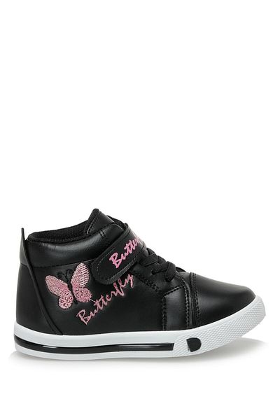 Polaris 617216p2pr Black Girl's High Sneaker