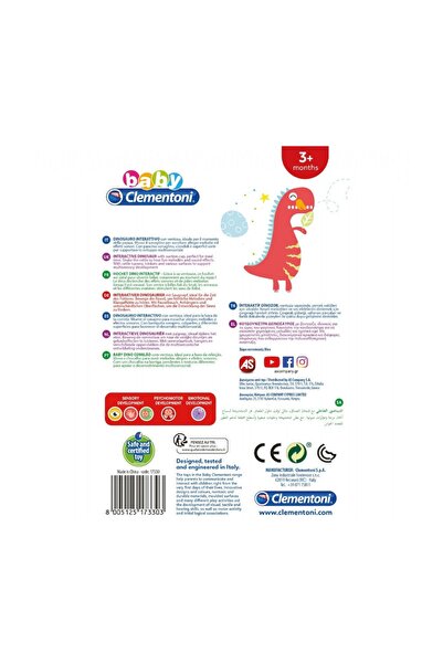 Genel Markalar - İnteraktif Dinozor Oyuncak