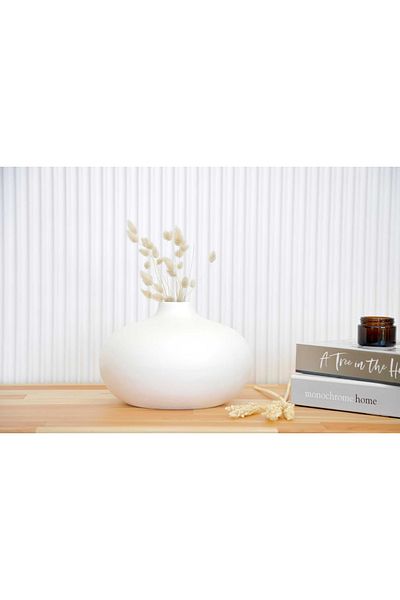 TROVE Sphere Ceramic Vase