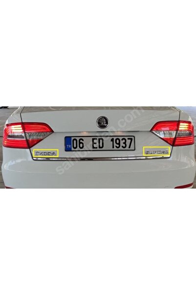 EDEXPORT Skoda & Superb Bagaj Yazısı Seti 2'li Paket