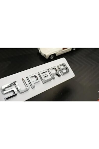 EDEXPORT Skoda & Superb Bagaj Yazısı Seti 2'li Paket