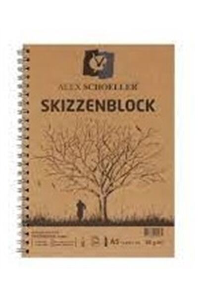 Generic Brand Bloc Kraft Spr A5 Bloc 60 bucăți Alx-1039