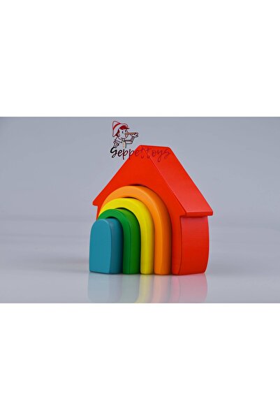 Geppettoys Waldorf Kırmızı Ev