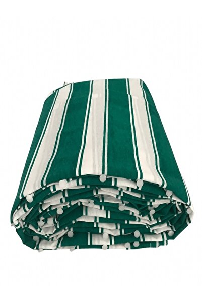 TENTECİX ستارة شرفة كورنيش بأزرار ارتفاع 200 سم ستارة شمسية مخططة برباط