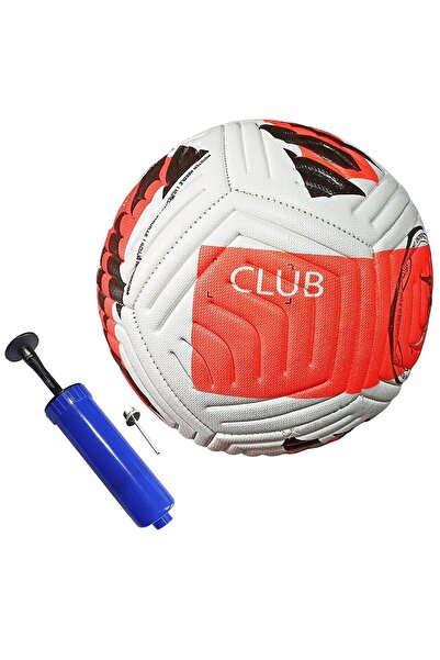 keufman Lisanslı 4 Astar El Dikişli 410 Gram Soft Futbol Topu No:5 Mat Deri Her Türlü Sahalara Uygun + Pompa