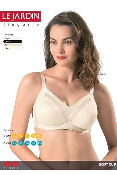 oskasa Σουτιέν Le Jardin 9125-C Almıra Soft Cup Χωρίς Σύρμα TEN