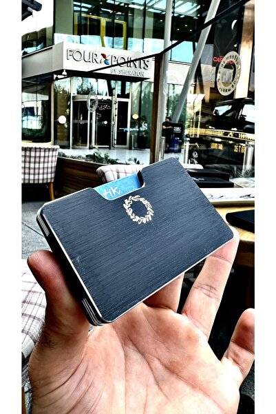 CüzCan Premium Yeni Nesil Rfıd Blocked Metal Cüzdan - Kartlık Unisex(ERKEK-KA...
