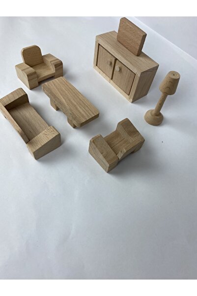 Taze Dükkan Ahşap Oyuncak Oturma Odası