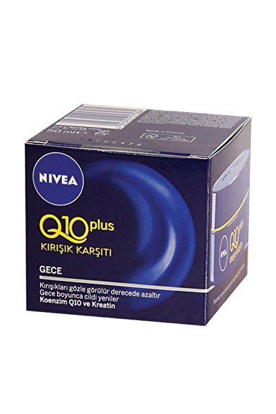 NIVEA Ruya Q10 Plus Kırışık Karşıtı Gece Kremi 50 ml