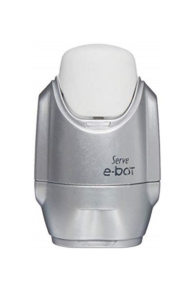Serve E-bot Eraser Pen Tray Metallic Gray Single