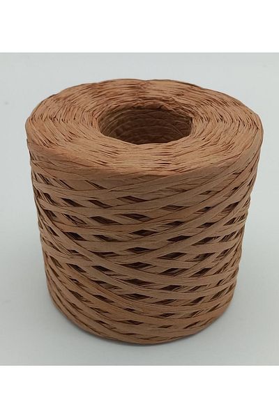 angel çanta aksesuar Caramel Color Imported Raffia Rope
