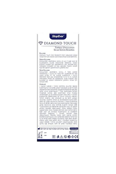 StopEver S Diamond Touch Soft - Eye Mask -2 Pieces
