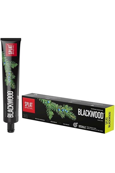 Splat Blackwood Florürsüz Diş Macunu 75 Ml No Fluoride-