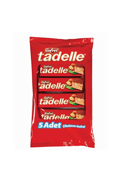 Tadelle Çikolatalı Gofret 5'li 175 gr