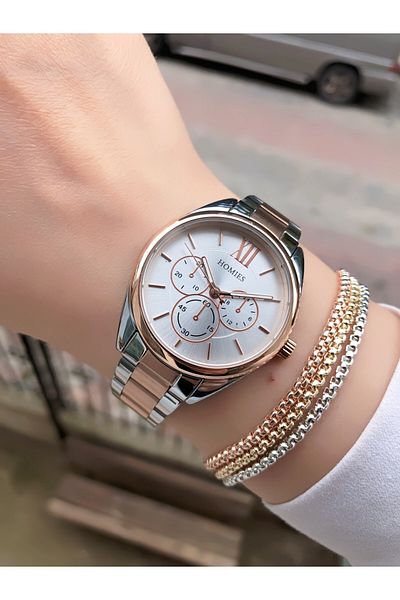 Homies Women's Wristwatch and Bracelet Gift Set