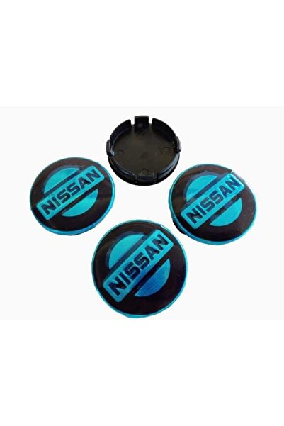 ALTAŞ Nissan Sıvama Geçme Jant Göbeği Siyah 4 Lü 60-55mm