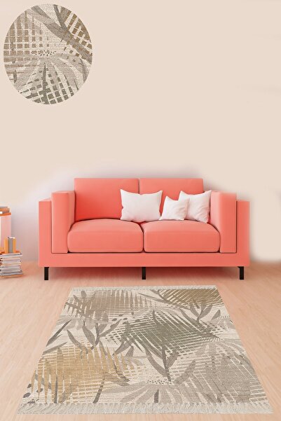 on the clouds Batik Desenli Renk Geçişli Dijital Baskı Yıkanabilir Kaymaz Tab...