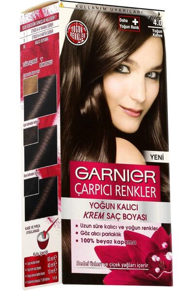 Garnier Saç Boyası Color Natural Çarpıcı Renkler Yoğun Kahve 4.0 Kategori: Sa...