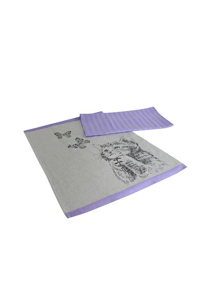 Hobby Nelly Drying Cloth 2 Pack 50 X 70 Purple