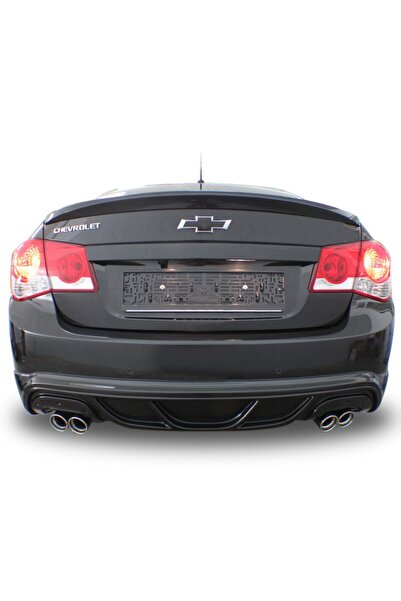 ps dizayn Chevrolet Cruze Sedan (2009 - 2013) Arka Tampon Eki - Difüzör (plas...