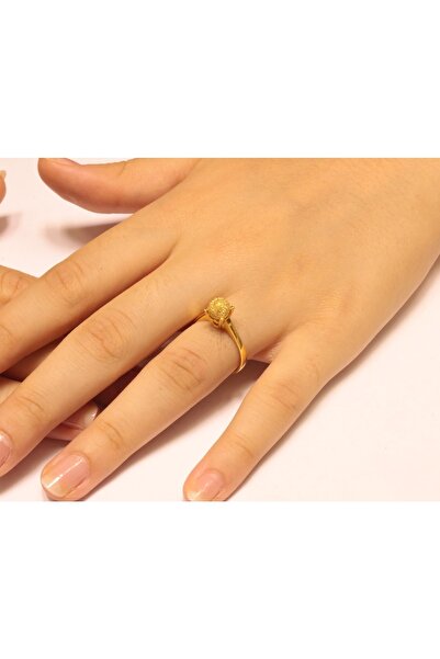 Hakan Güler Kuyumculuk Altın Tek Top Yüzük