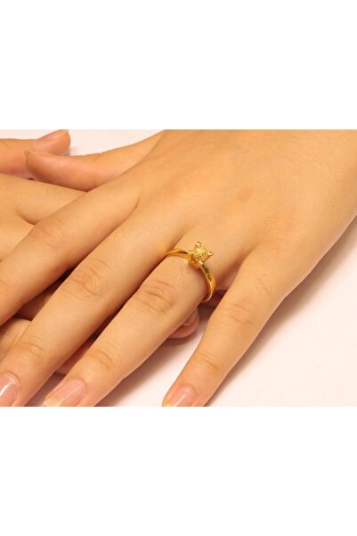 Hakan Güler Kuyumculuk Altın Tek Top Yüzük