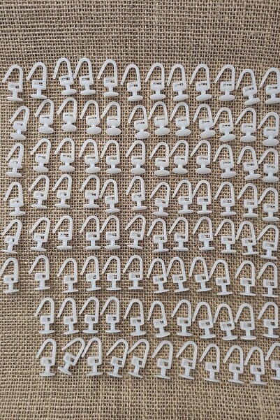 platin hediyelik 100 штук застібок для карнизів, кріплення для штор, ручки