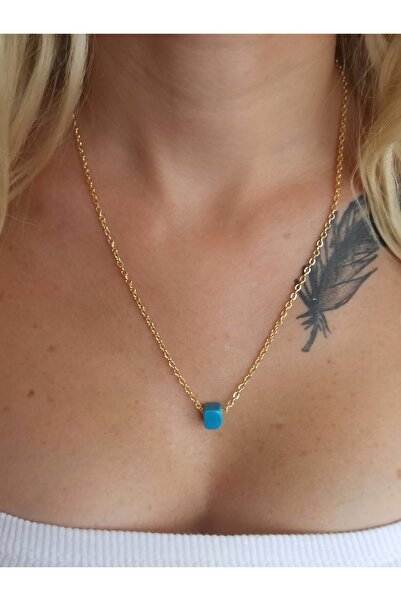 DENİZDENAL قلادة مطرزة بزجاج مورانو