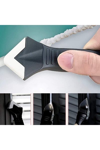 ebulduk 5 Pieces of Tile Joint Silicone Head - 3 Different Heads, Scraper-Remover