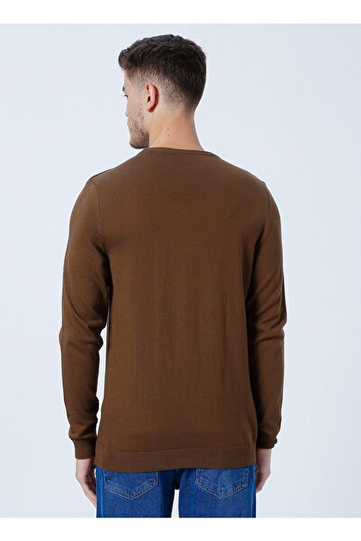 U.S. Polo Assn. Crew Neck Mustard Men's Sweater Td01-bsk22