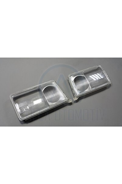 Fabrikasyon 2 X Mercedes E Serisi W124 S124 1985-1993 Far Camı Çerçeveli Sol-...