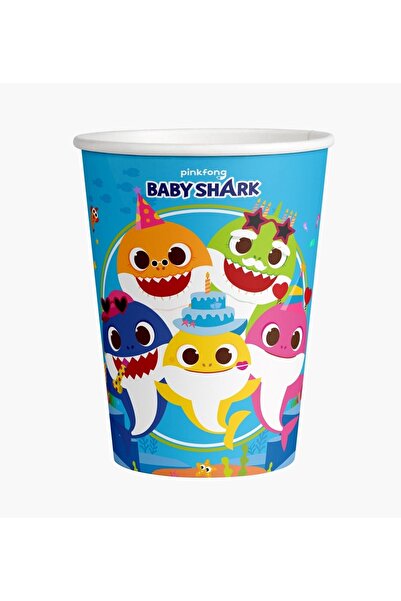 Parti Furyası كوب ورقي لمستلزمات حفلات بيبي شارك 8 قطع