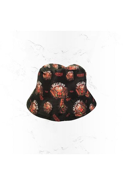 Touz Stranger Things Hell Fire Club - Κομψό καπέλο Bucket