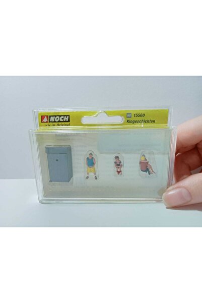 Noch 1:87 Ho Wc Sırası İnsanlar Minyatür Figür Seti