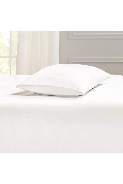 İz Concept Iz Premium Single White Pillow Case 50x70 Cotton Hidden Zipper - Premium Quality Black Pillow Case