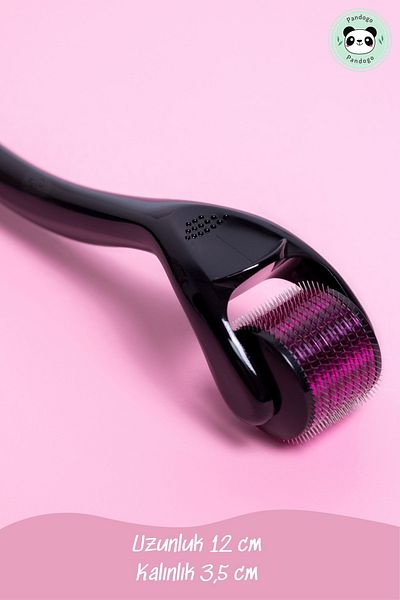 Pandogo Titanium Needle Dermaroller Hair Removal Comb Fine Tip 1 Mm
